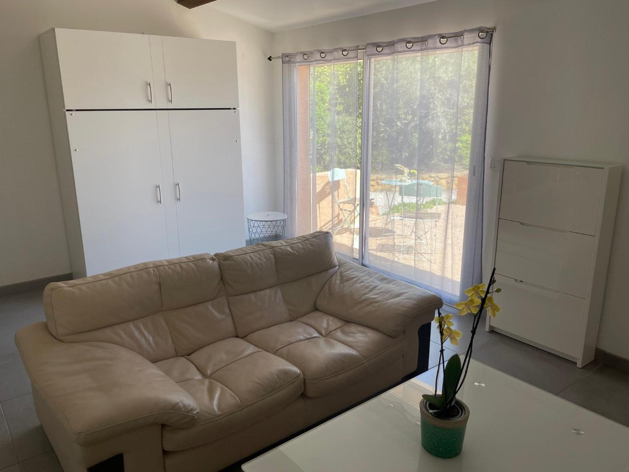 Studio Charmant Avec Terrasse Lançon-Provence Eksteriør bilde